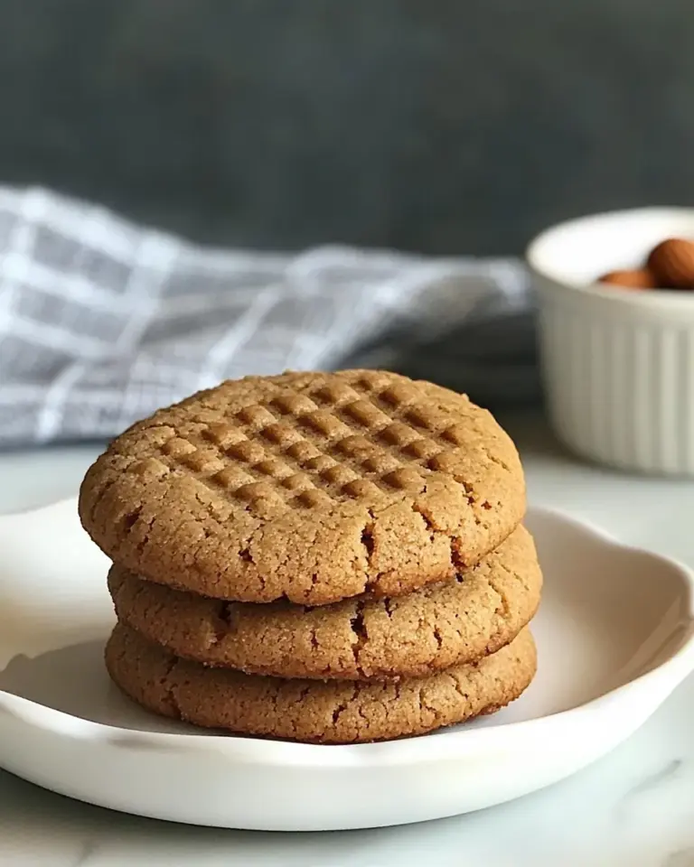 Easy 3-Ingredient Almond Butter Cookies photo