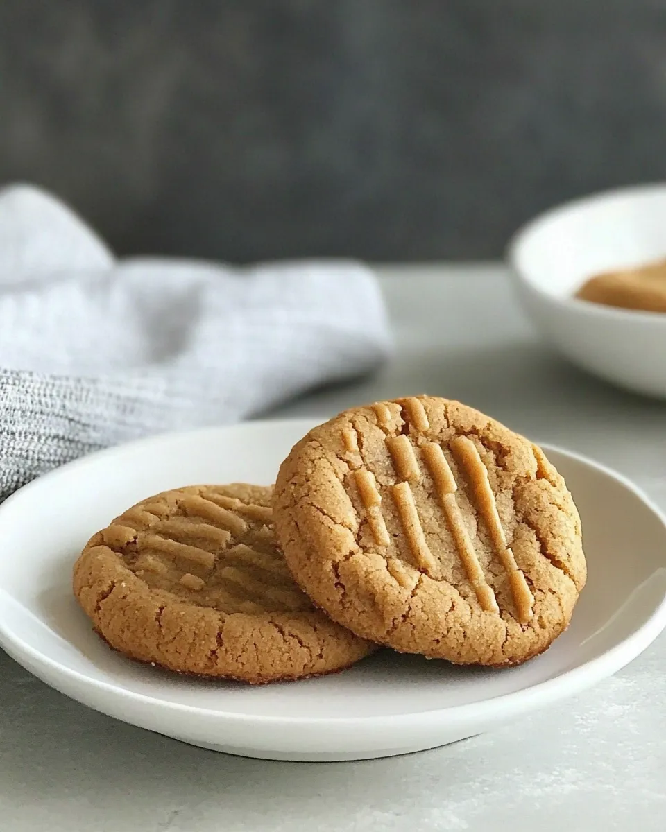 Delicious 3-Ingredient Almond Butter Cookies image