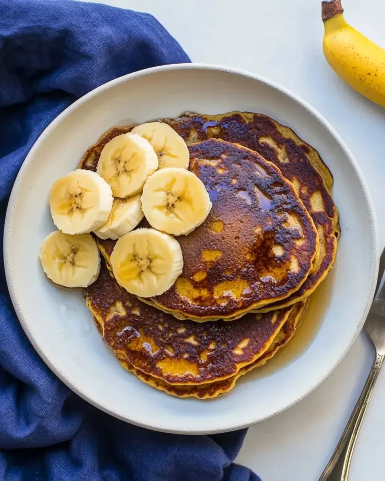 Easy 3-Ingredient Banana Pancakes (Paleo) photo