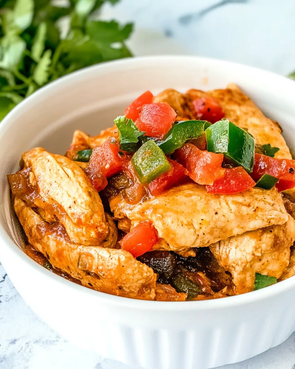 Quick 3-Ingredient Taco Chicken recipe photo