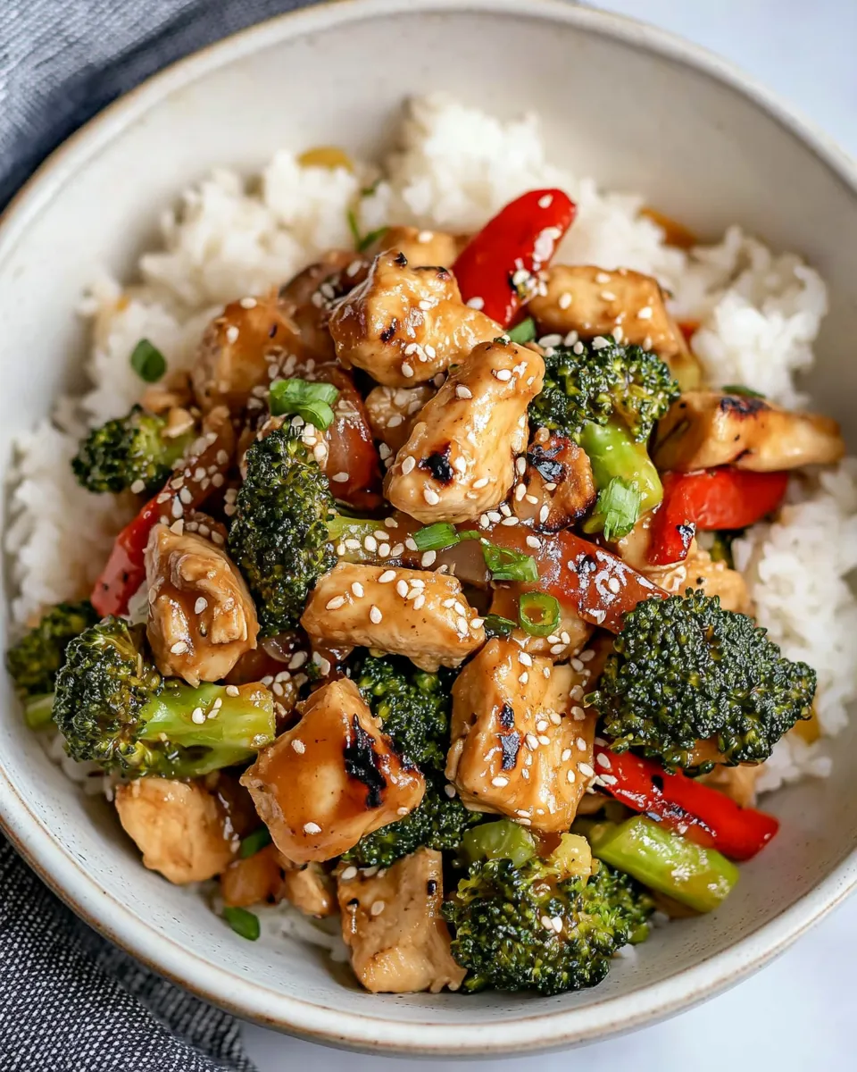 Savory 30-Minute Chicken and Broccoli Stir Fry shot