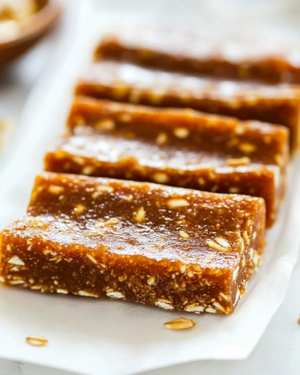 Quick 3 Ingredient Healthy Energy Bars shot