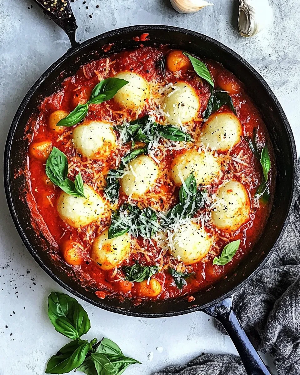 Quick 5-Ingredient Skillet Gnocchi shot