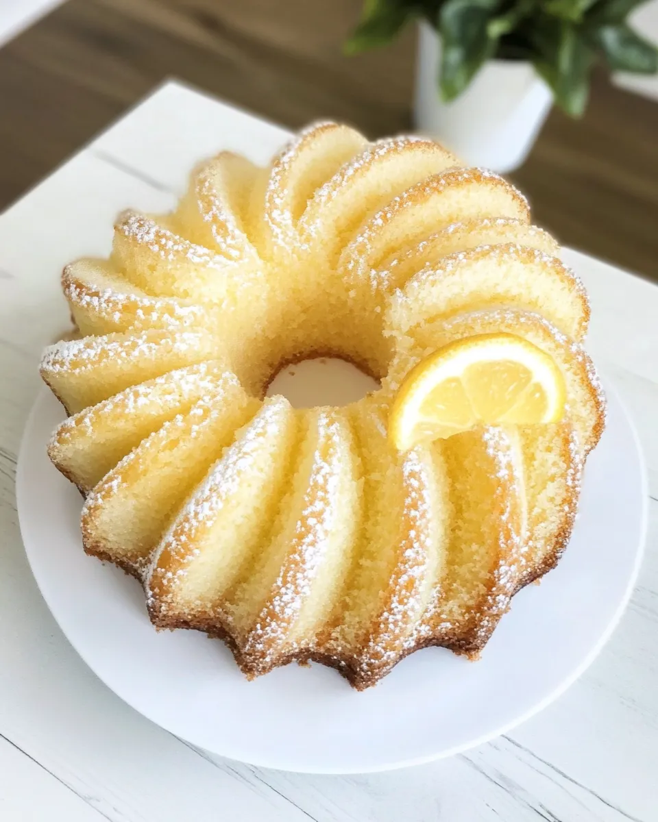 Easy 7 Up Pound Cake recipe photo