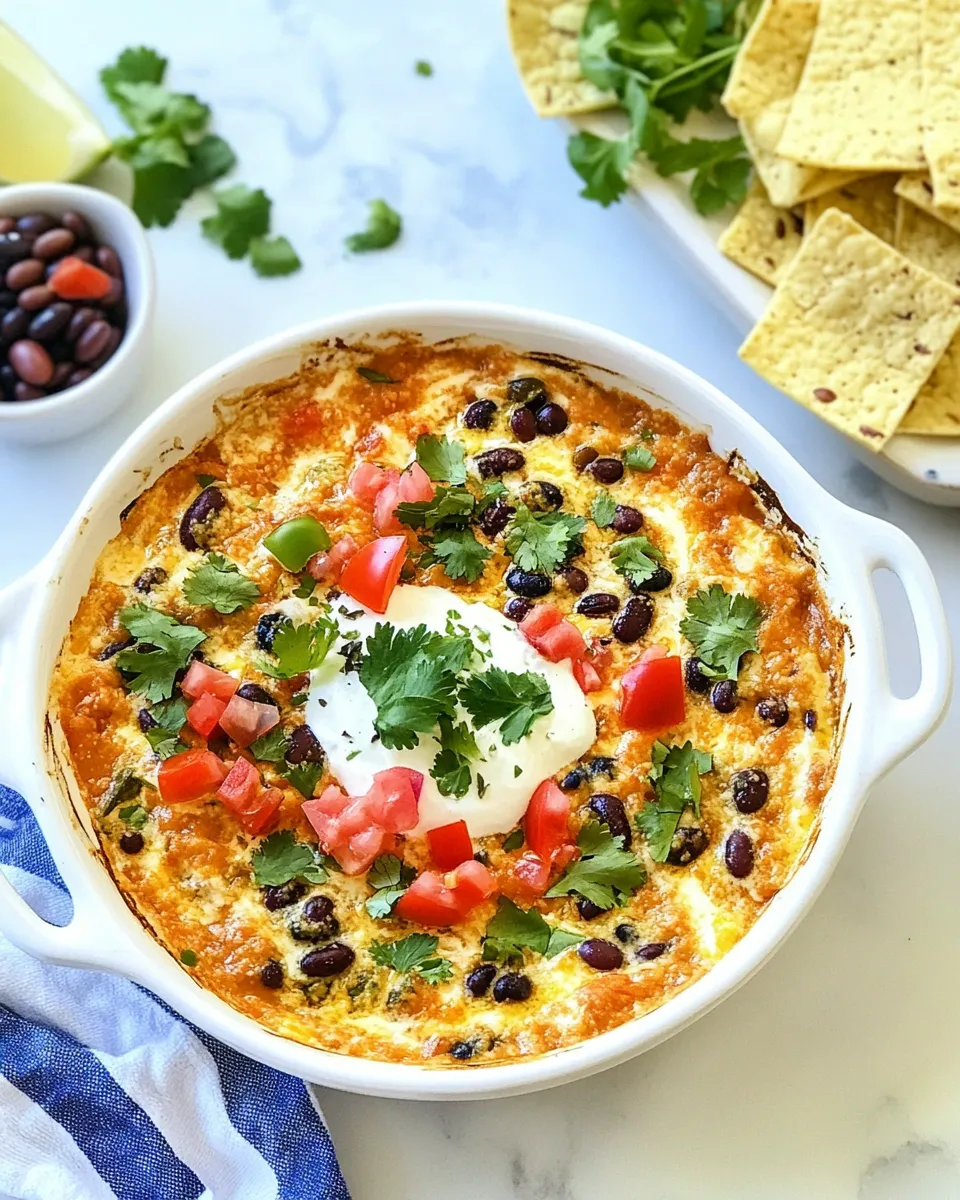 Easy Addicting Bean Dip recipe photo