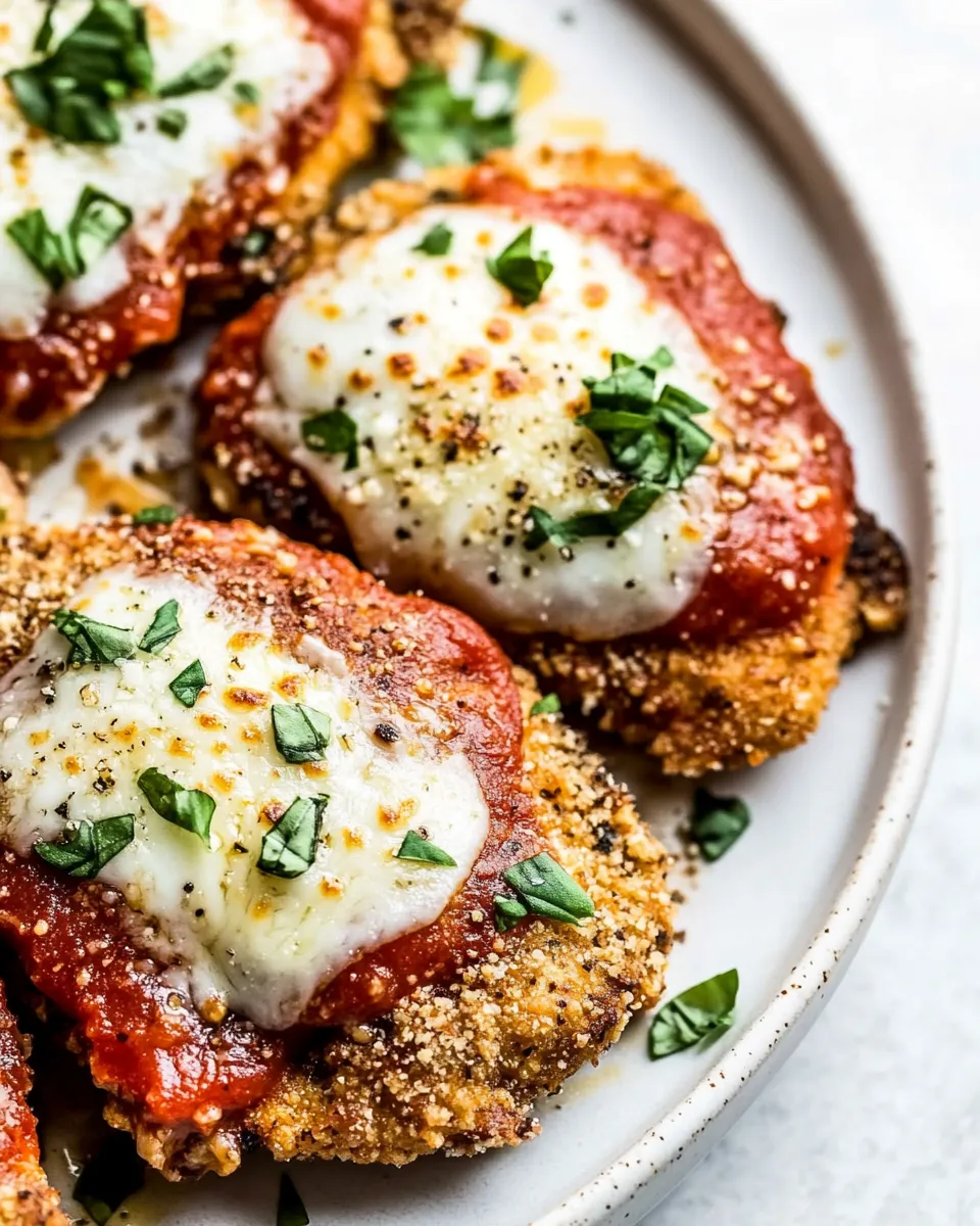 Delicious Air-Fryer Chicken Parmesan image