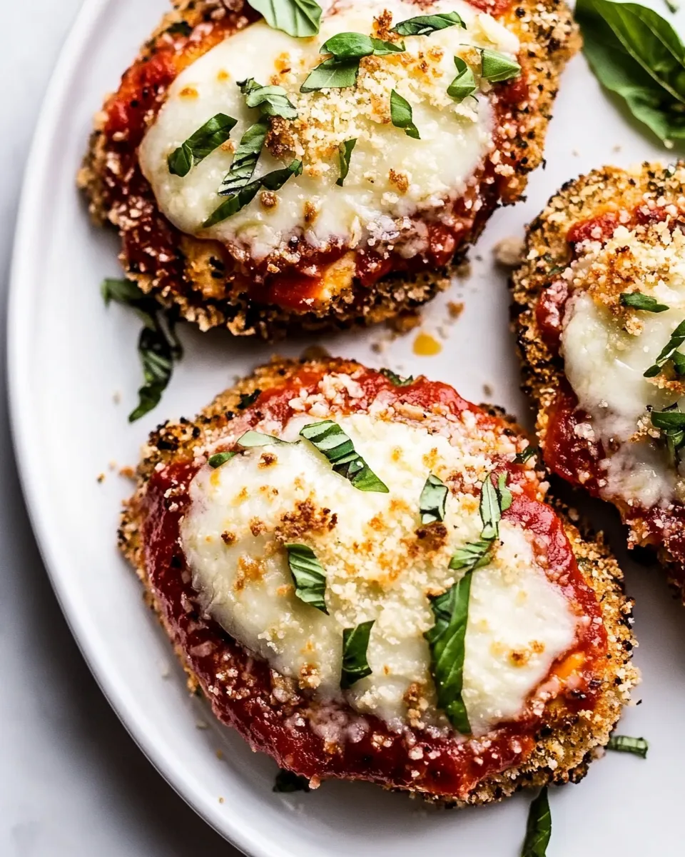 Classic Air-Fryer Chicken Parmesan dish photo