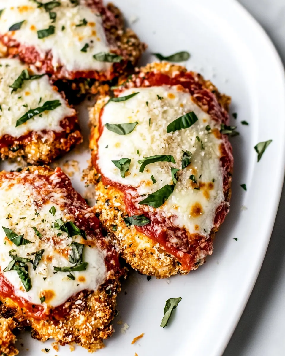 Healthy Air-Fryer Chicken Parmesan recipe image