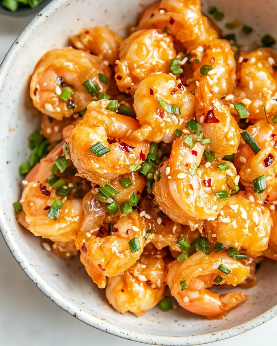 Quick Air Fryer Bang Bang Shrimp recipe photo