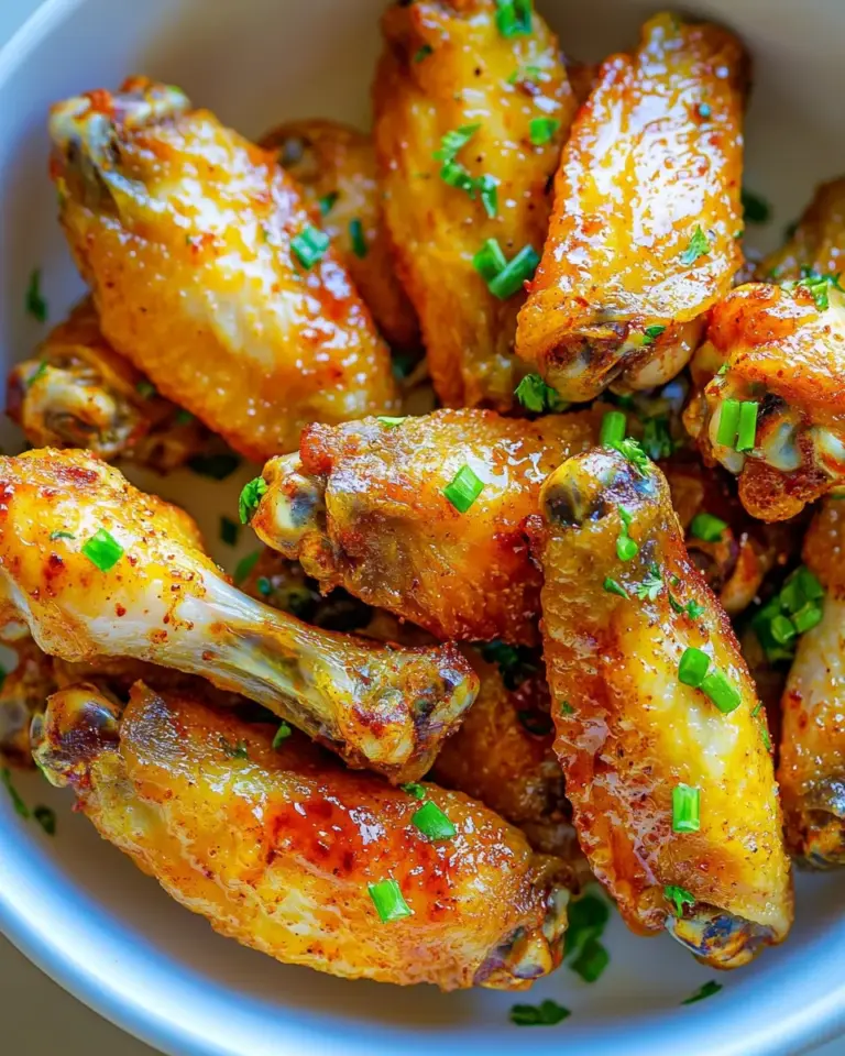 Homemade Air Fryer Chicken Wings (Extra Crispy!) photo