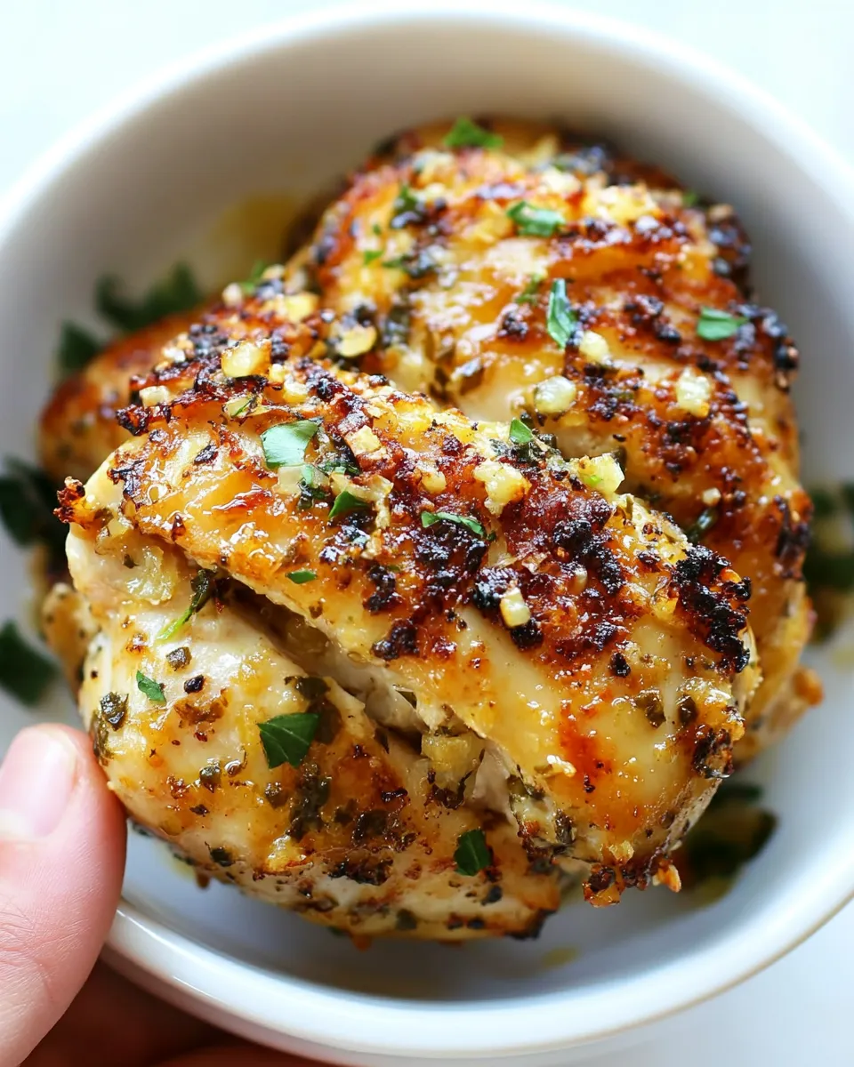 Homemade Air Fryer Garlic Parmesan Chicken photo