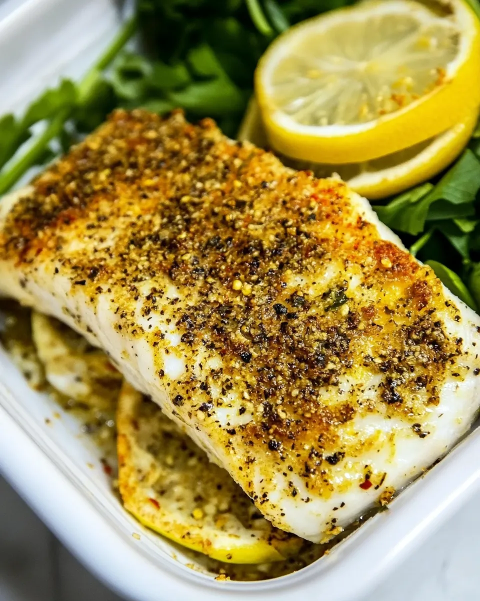 Delicious Air Fryer Haddock food shot