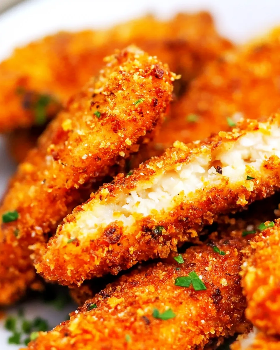 Homemade Air Fryer Potato Chip Chicken Tenders photo