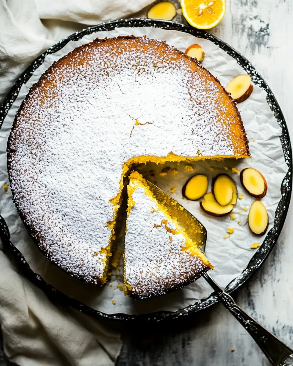 Classic Almond Cake Recipe image