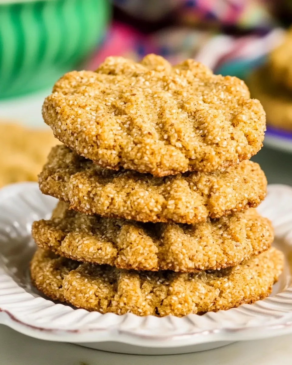 Delicious Almond Flour Flaxseed Cookies image