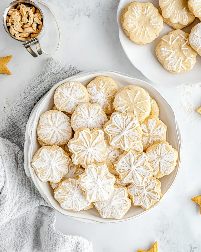 Homemade Almond Sugar Cookies photo