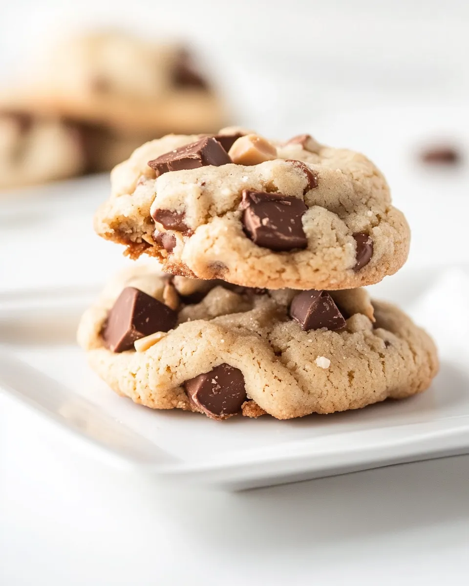 Homemade Almond Toffee Chocolate Chunk Cookies photo