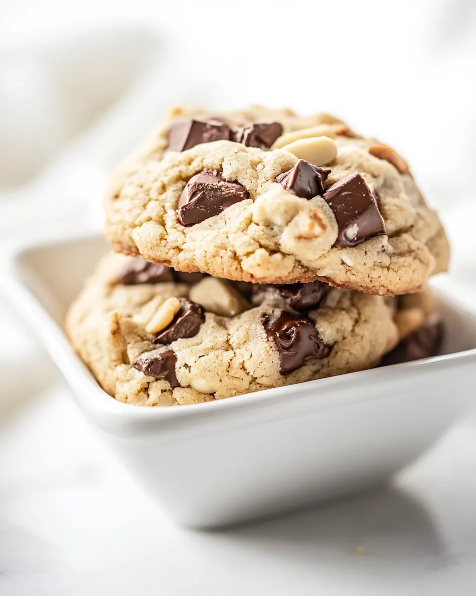Delicious Almond Toffee Chocolate Chunk Cookies image