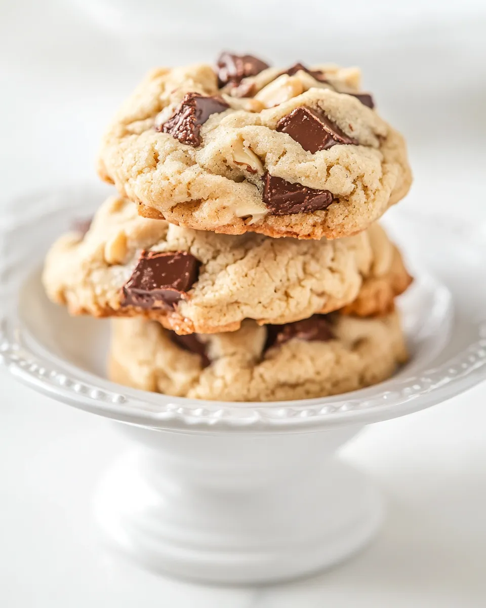 Tasty Almond Toffee Chocolate Chunk Cookies shot