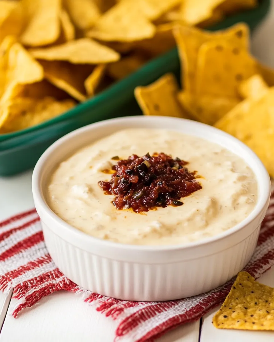 Easy Amazing Queso Blanco Dip recipe photo