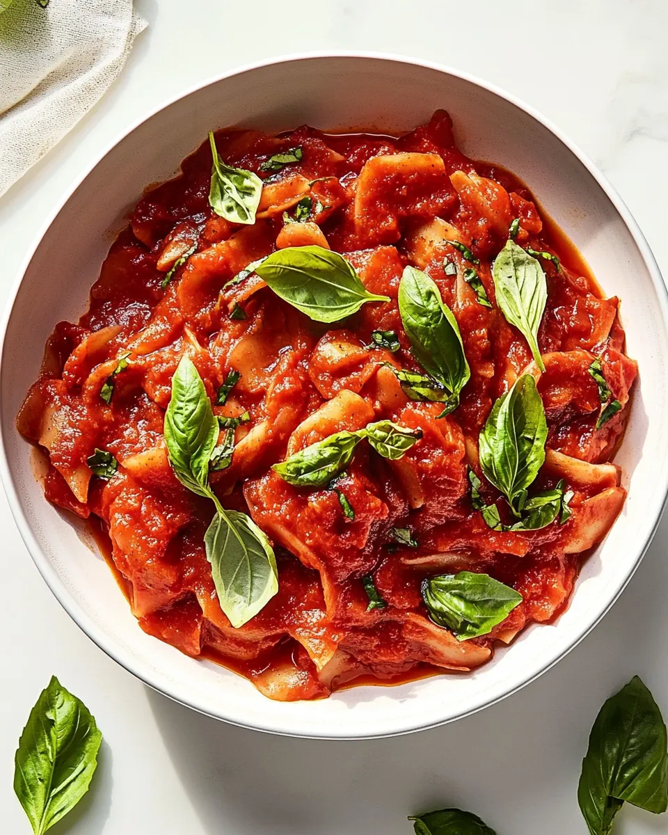 Easy Arrabbiata Sauce recipe photo
