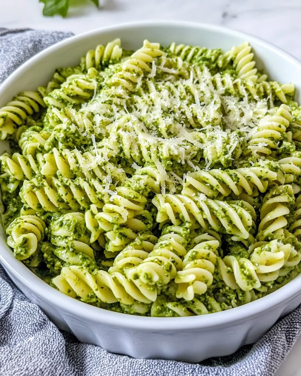 Classic Arugula Walnut Pesto Pasta image