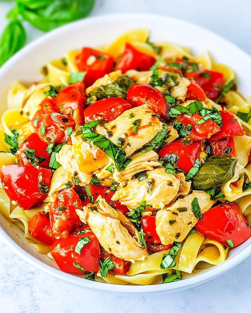 Homemade Asiago Chicken and Pasta photo