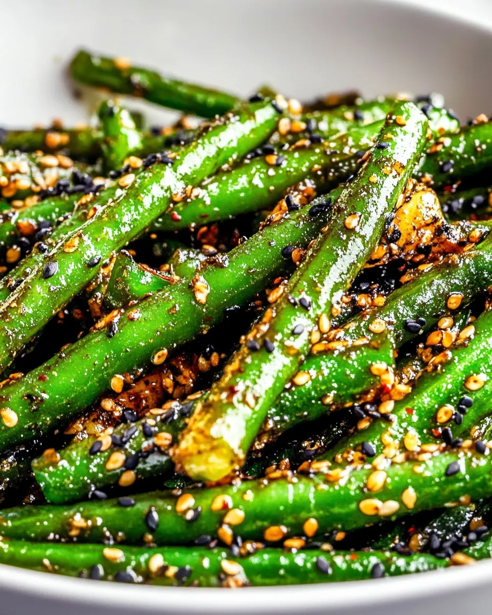Quick Asian Green Beans recipe image