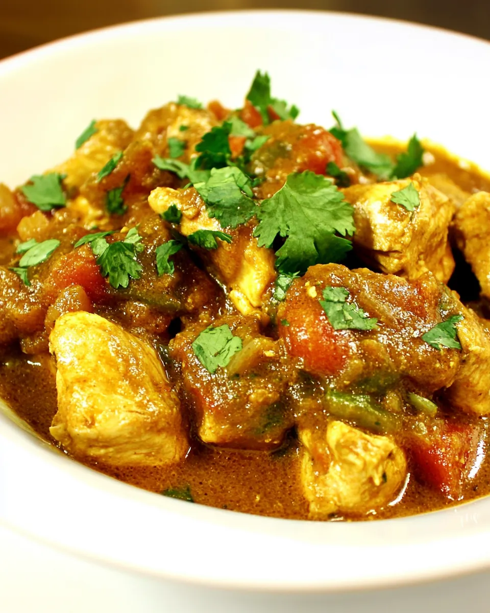 Classic Authentic Chicken Curry image