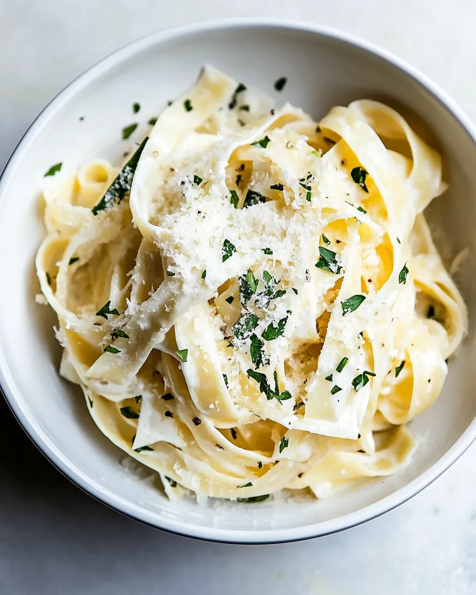 Classic Authentic Homemade Alfredo Sauce Recipe image