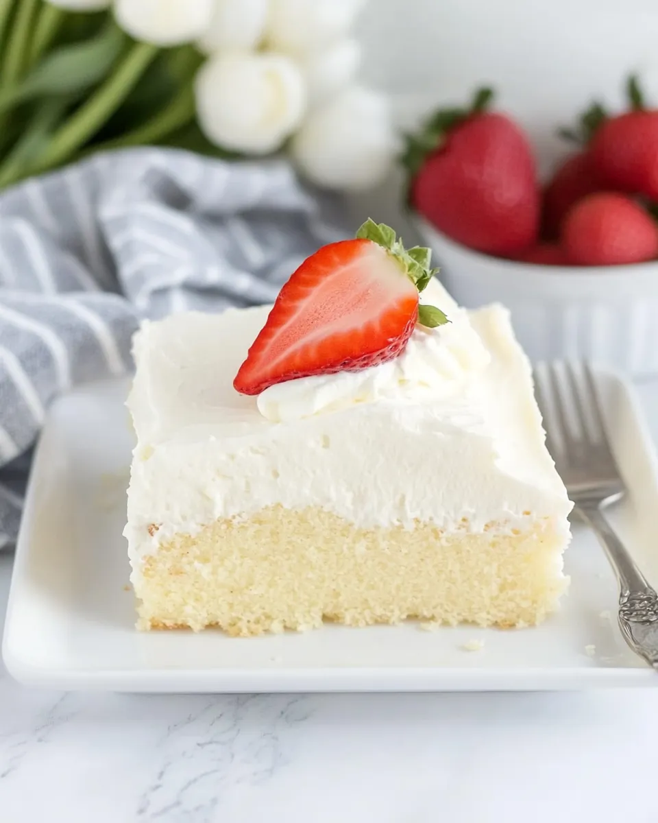 Easy Authentic Tres Leches Cake recipe photo