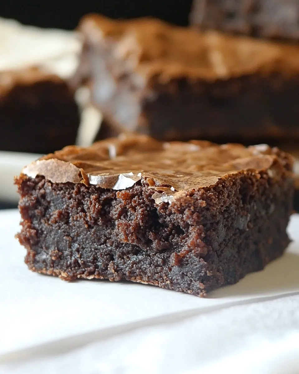 Easy BB Mondays: Robert's Absolute Best Brownies recipe photo