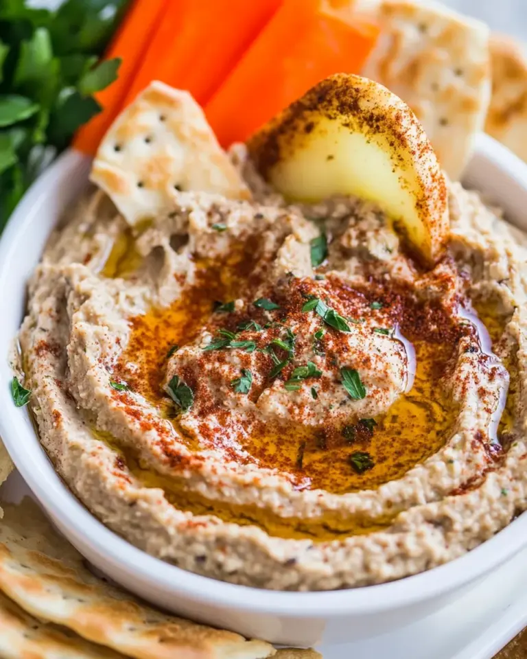 Homemade Baba Ghanoush recipe photo