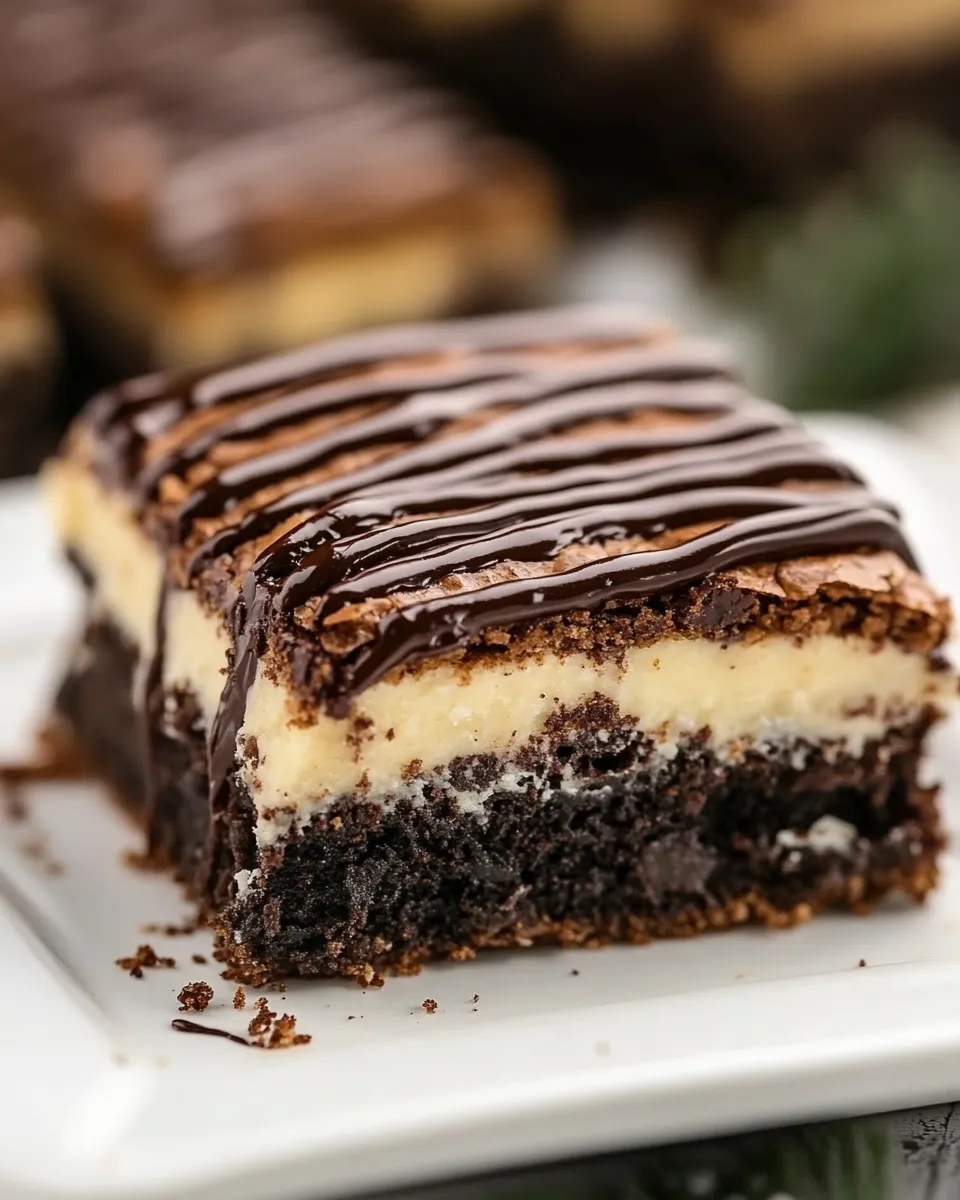 Delicious Baileys Brownies shot