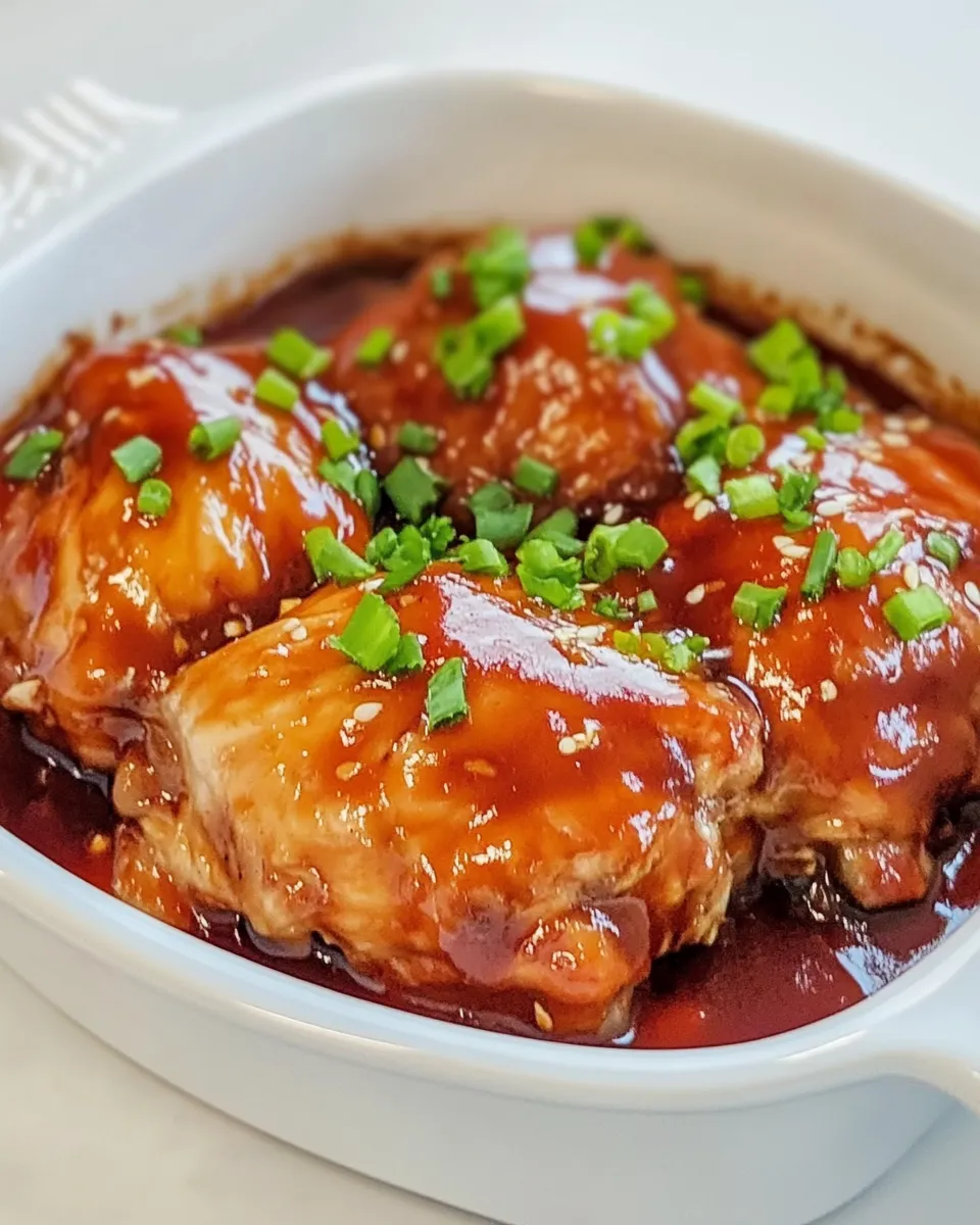 Homemade Baked Catalina Chicken photo