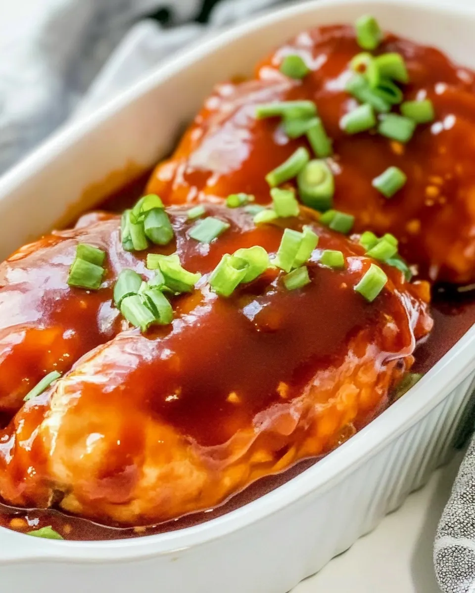 Classic Baked Catalina Chicken image