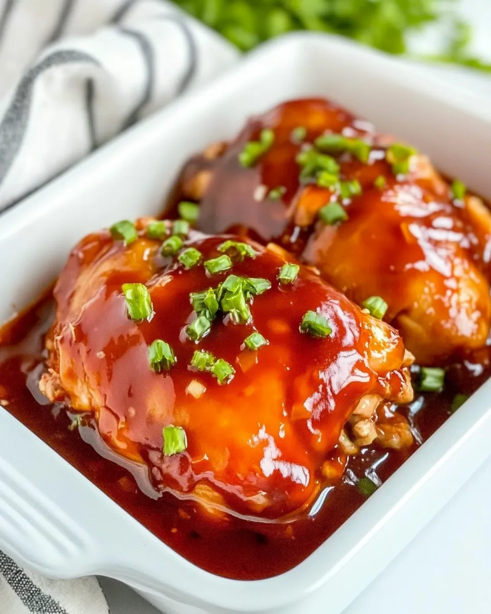 Easy Baked Catalina Chicken recipe photo