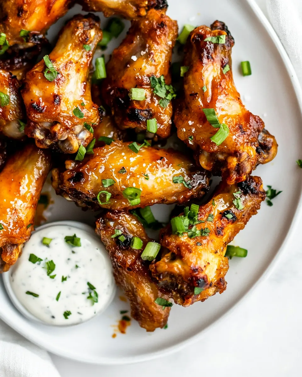 Homemade Baked Chicken Wings photo