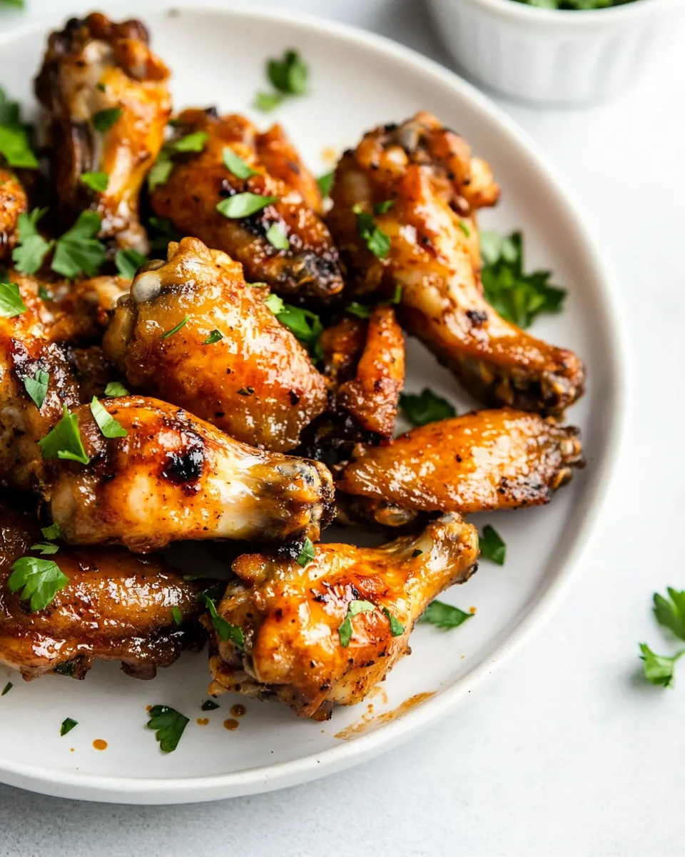 Classic Baked Chicken Wings image