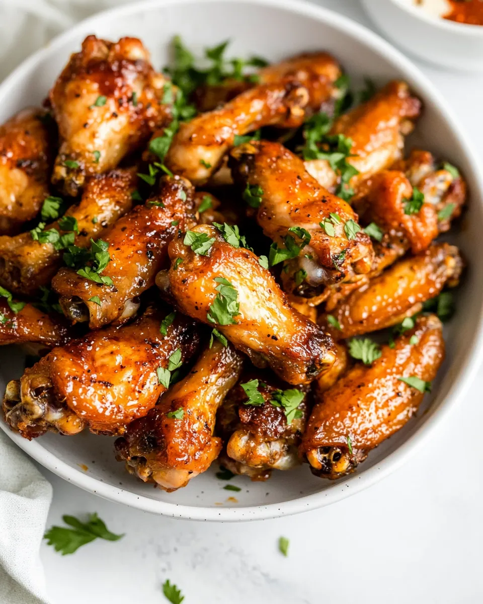 Easy Baked Chicken Wings recipe photo