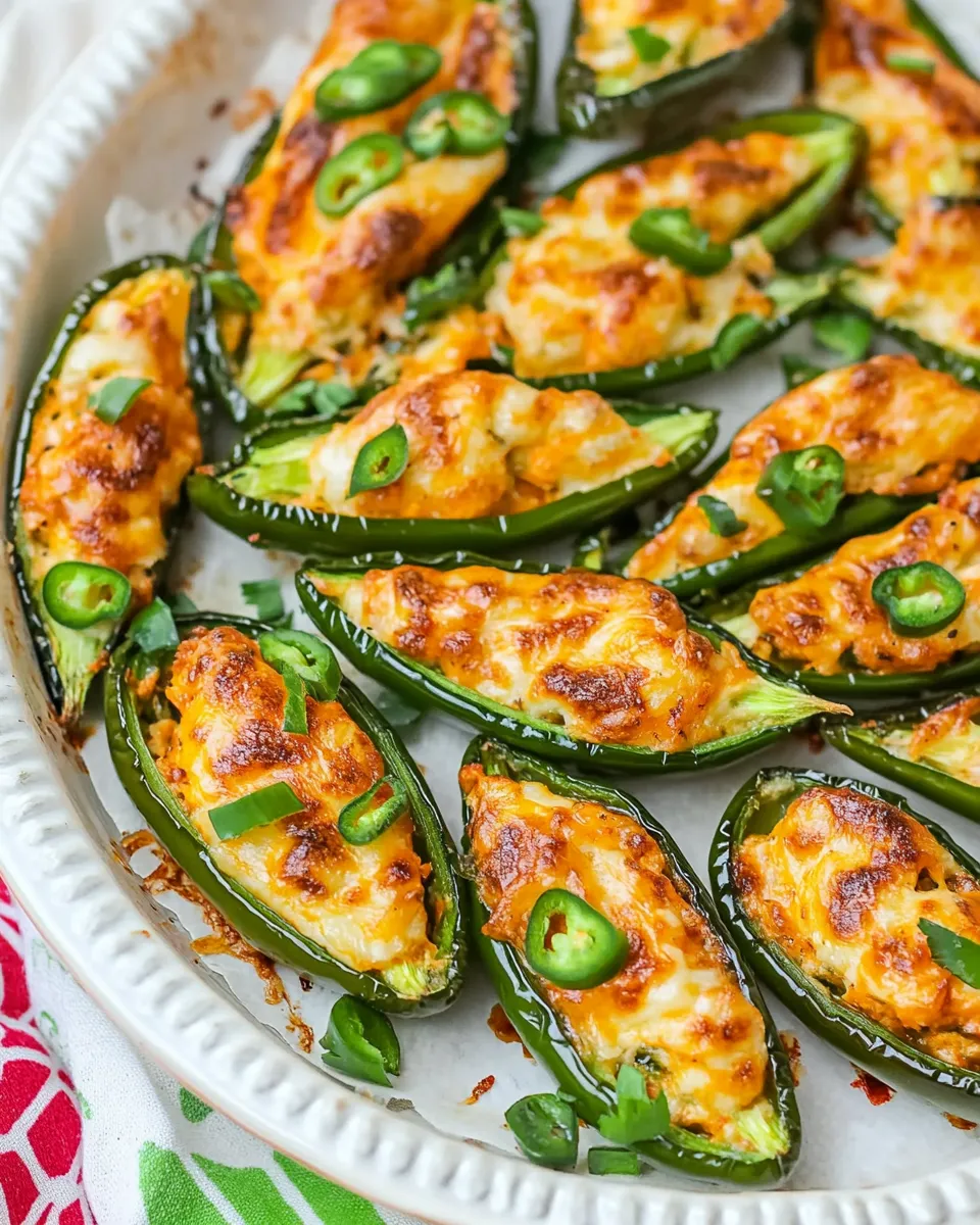 Delicious Baked Jalapeo Poppers (Keto) image