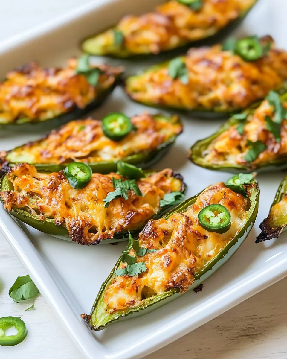 Savory Baked Jalapeo Poppers (Keto) shot