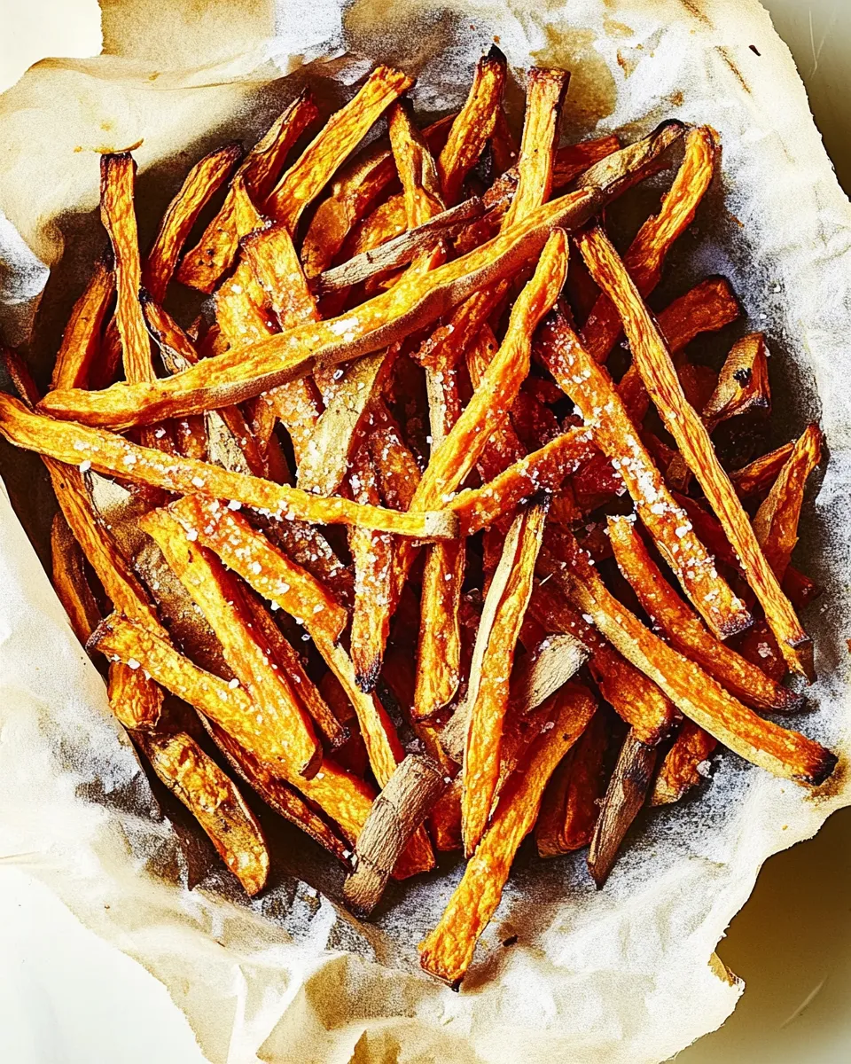 Homemade Baked Sweet Potato Fries photo