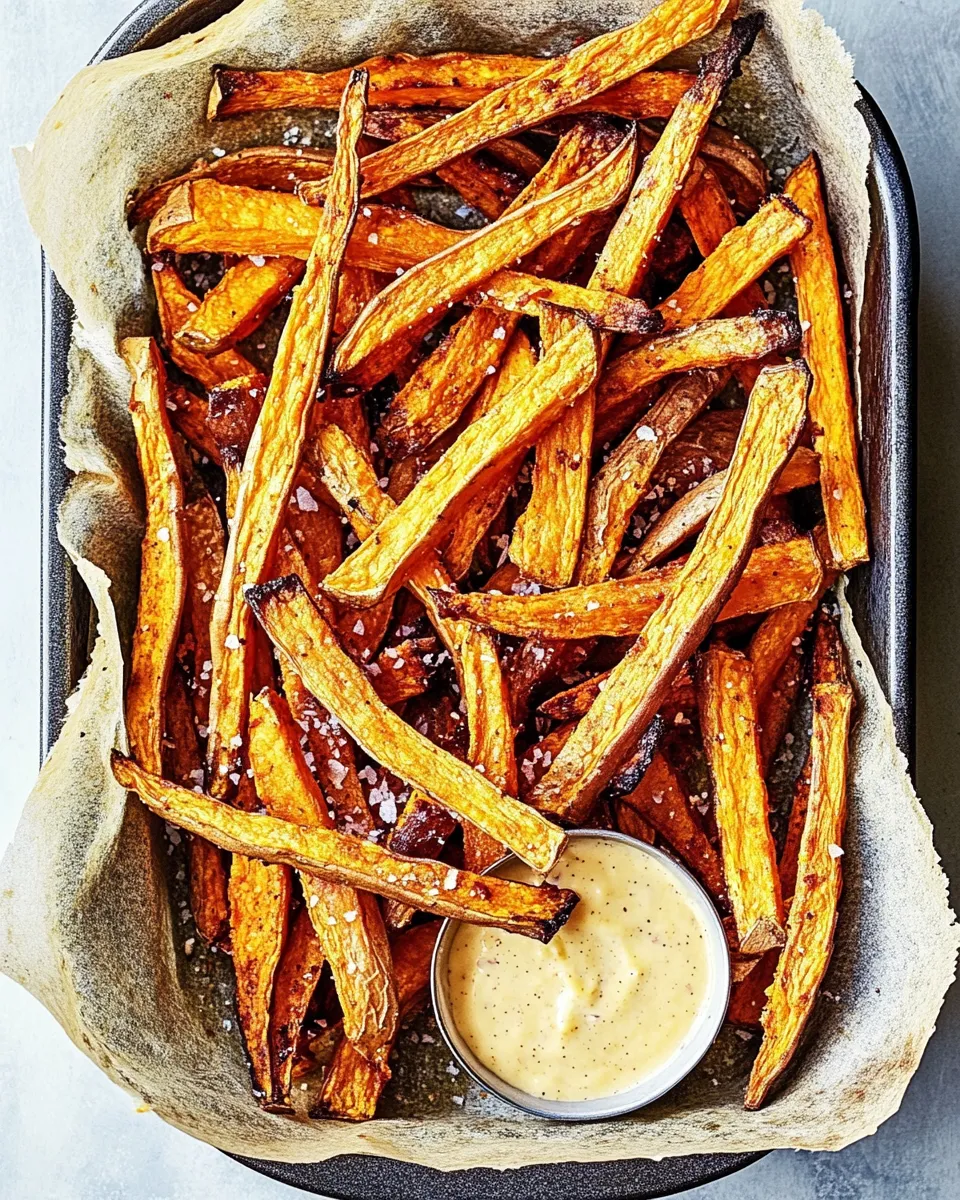 Easy Baked Sweet Potato Fries recipe photo