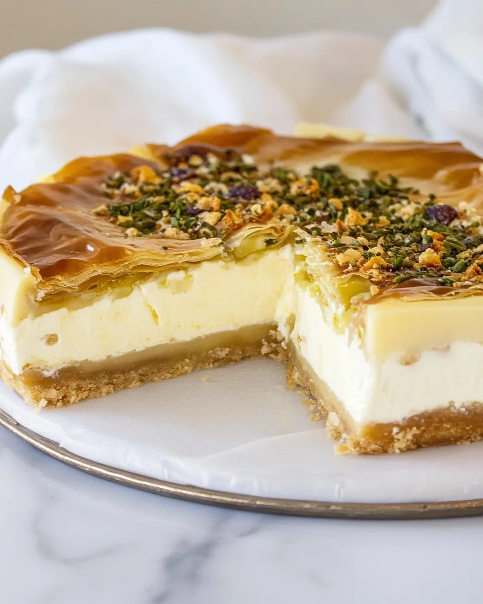 Classic Baklava Cheesecake image