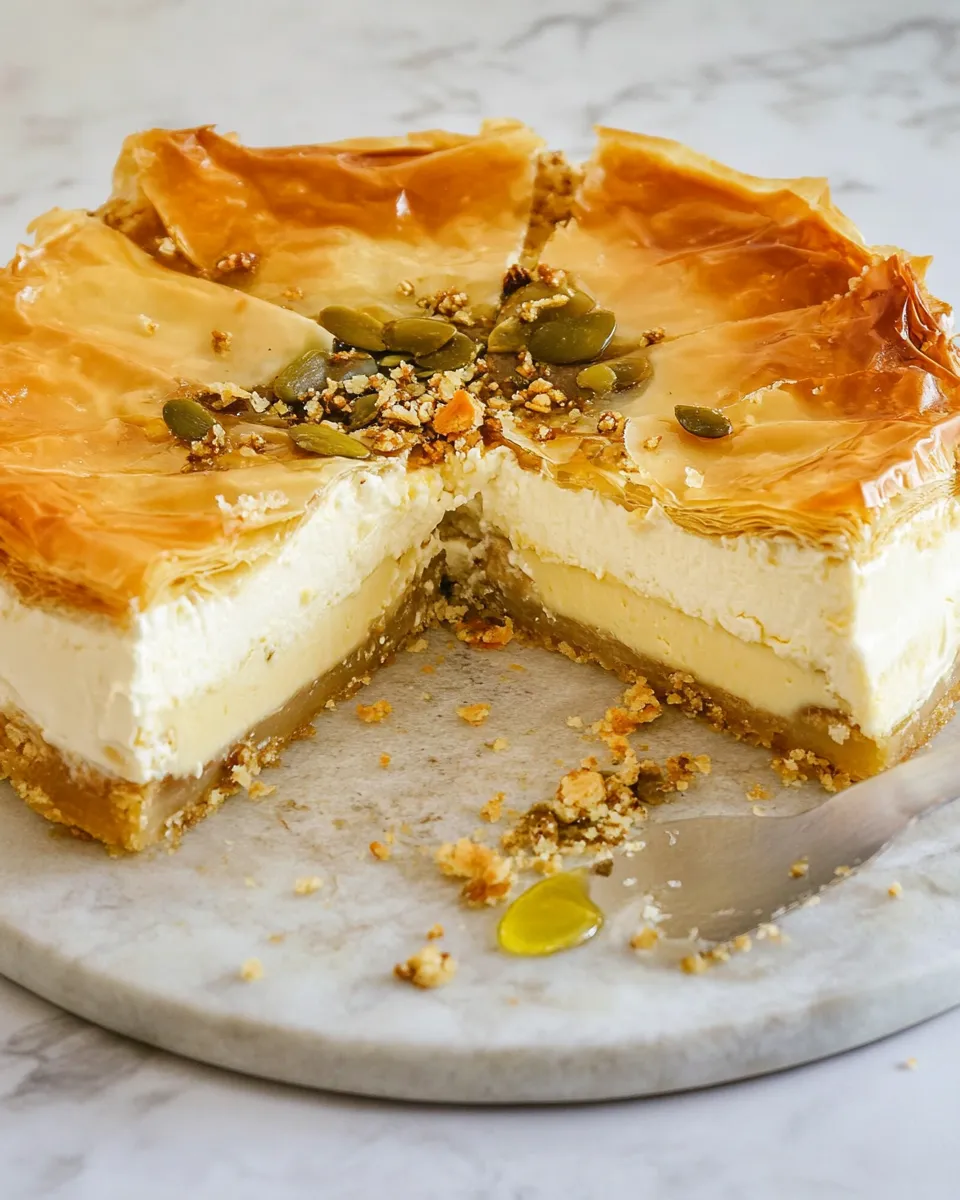 Delicious Baklava Cheesecake shot