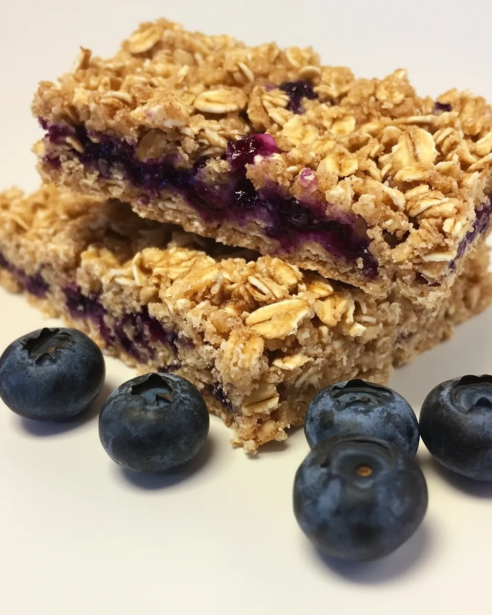 Homemade Banana Blueberry Bars photo