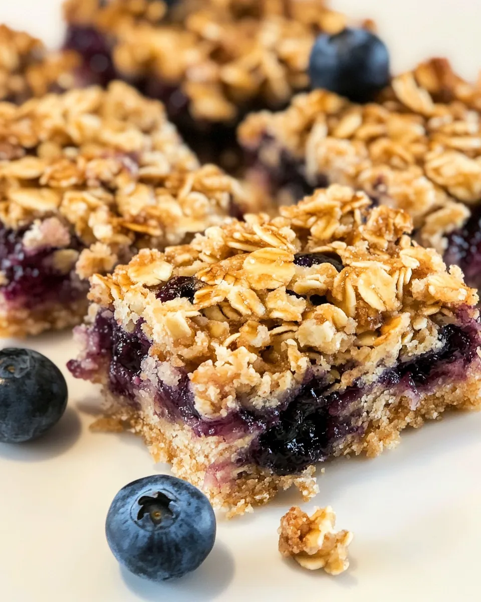 Classic Banana Blueberry Bars image