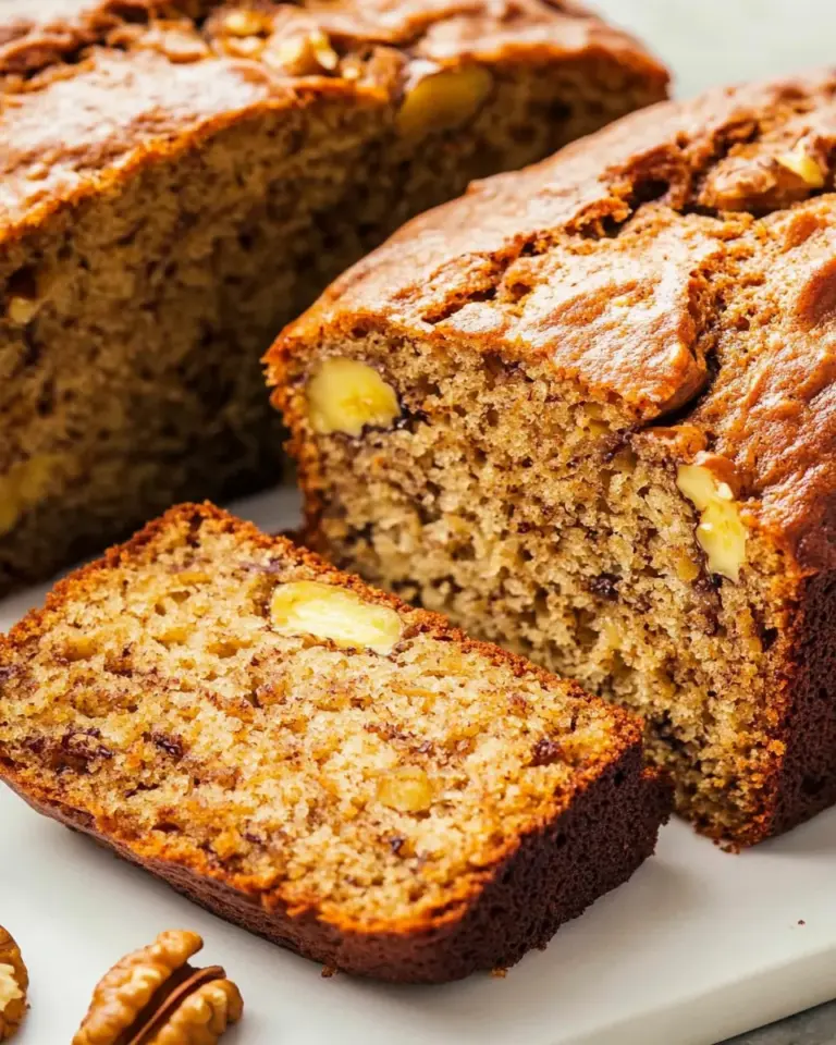 Homemade Banana Bread with Walnut Recipe photo