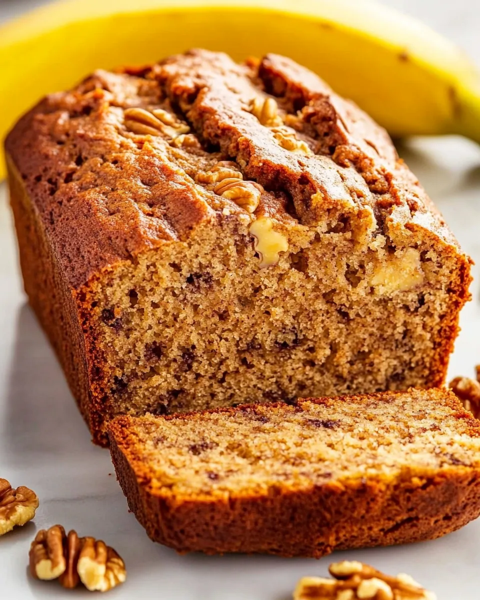 Delicious Banana Bread with Walnut Recipe dish photo